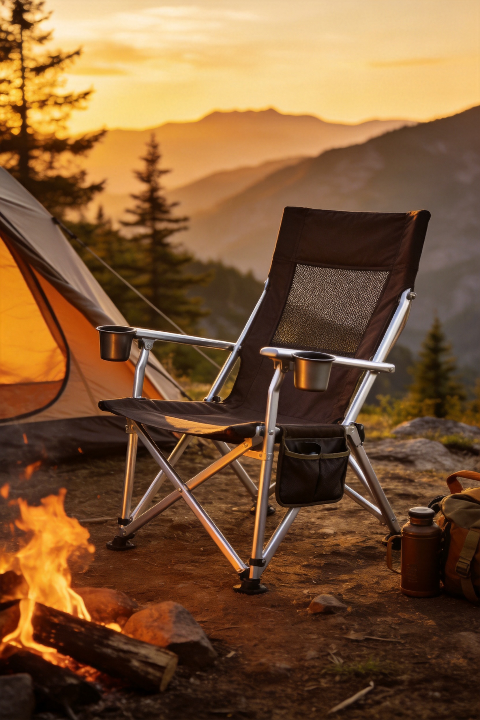 Portable Folding Camping Chair Engineered for Lightweight Comfort and Reliable Outdoor Use