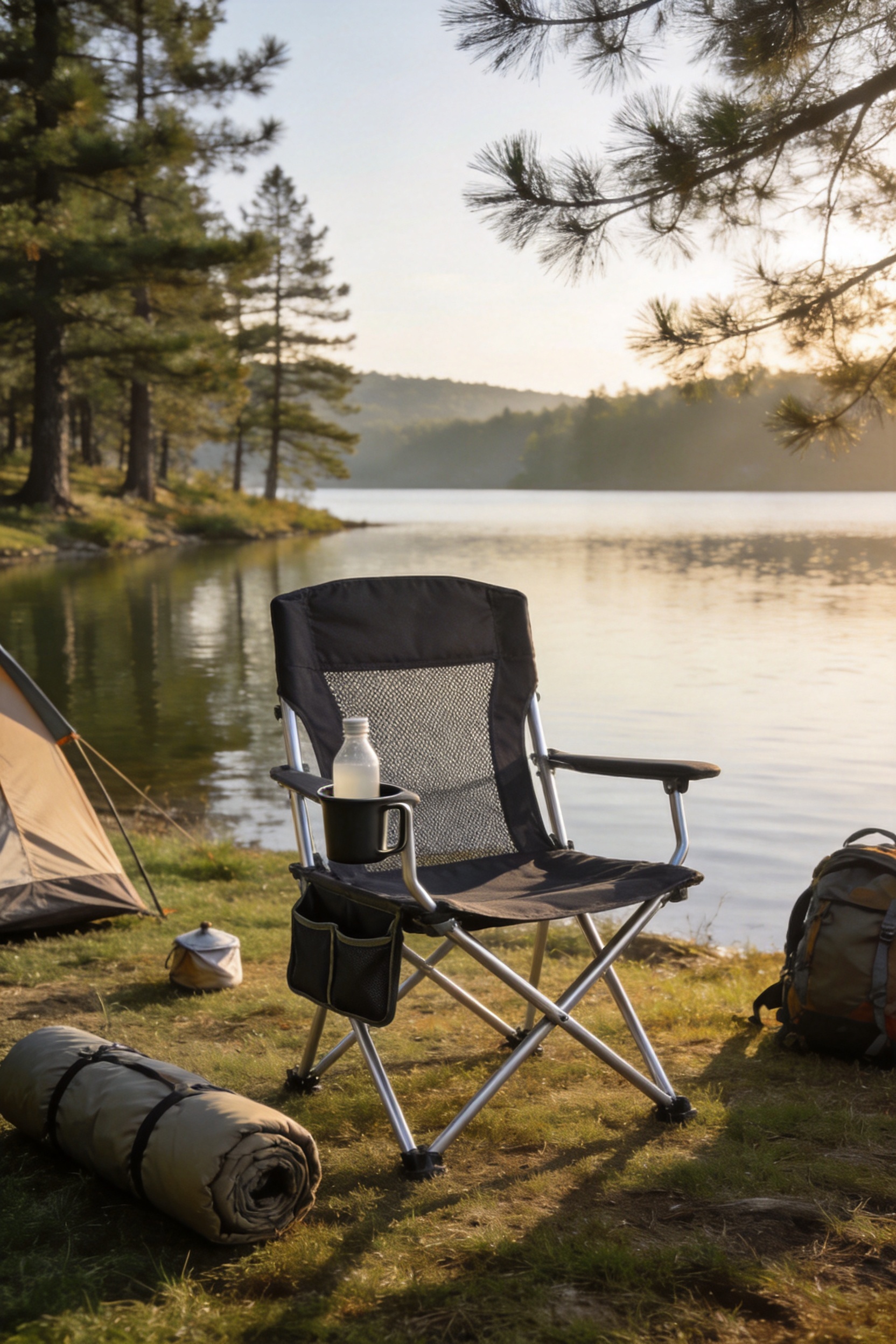 Portable Folding Camping Chair Built for Comfort, Stability, and Real Outdoor Use