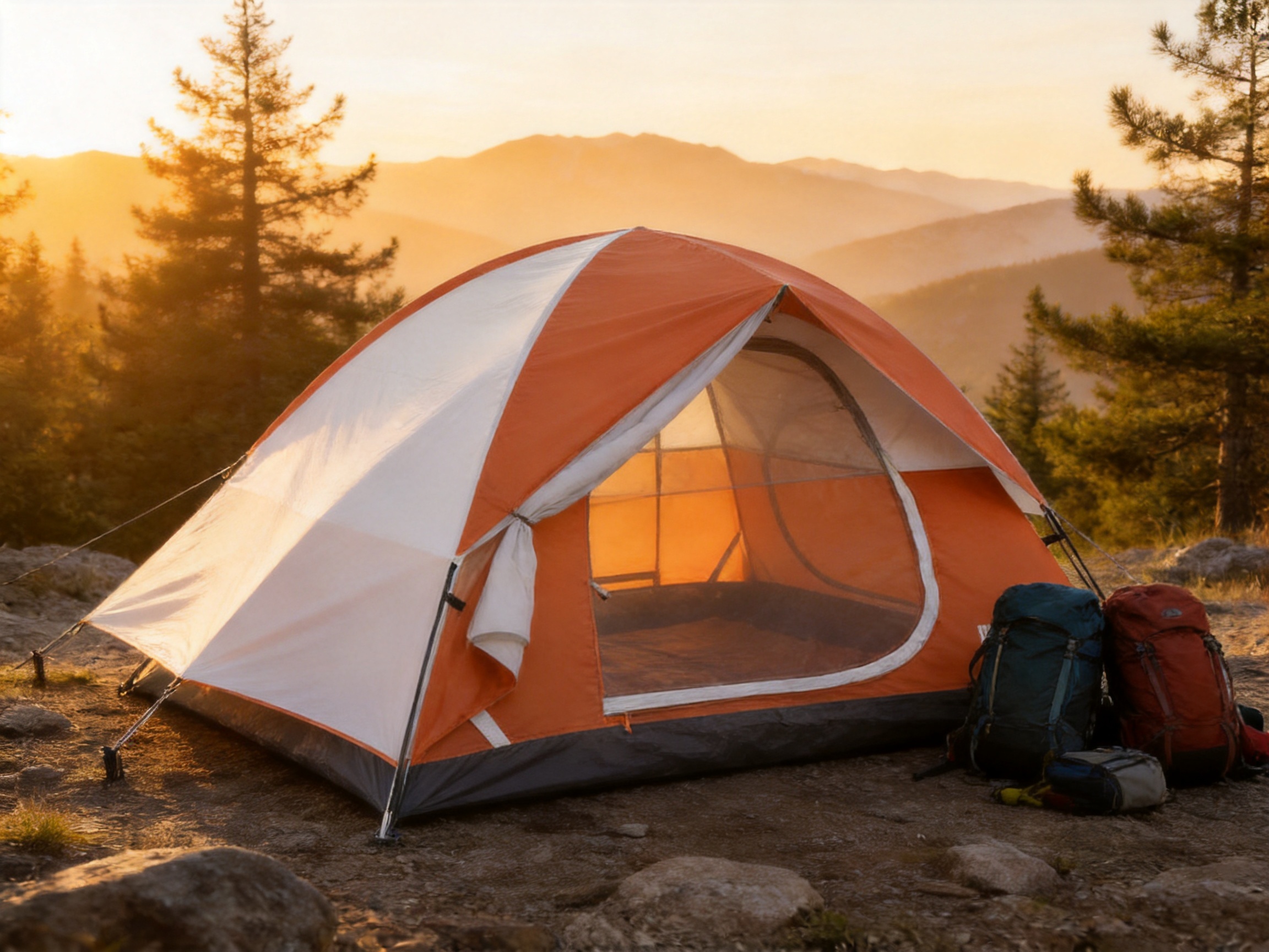 Two-Person Camping Outdoor Tent for Reliable Double Camping in Real Weather